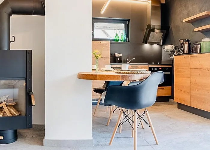 Tatil Evi Modern With Sauna Near Thuringian Forest